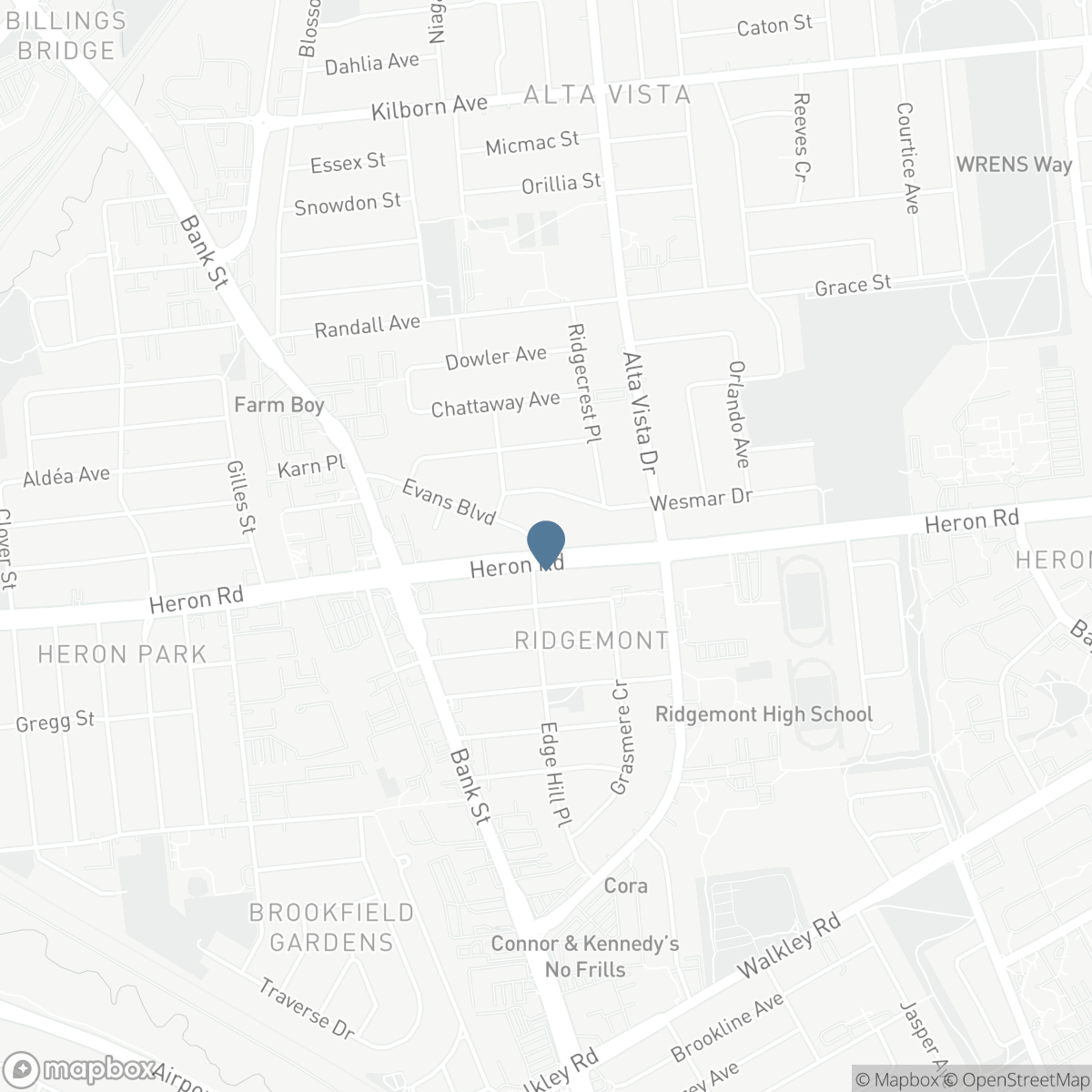 1299 EVANS BOULEVARD, Ottawa, Ontario K1H 7T8